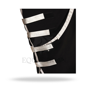 Horse Fleece Rug Customized Equestrian <b>Cooler</b> Rug with <b>Neck</b> Cover for Training Transport and Stable Use - Product Image 3