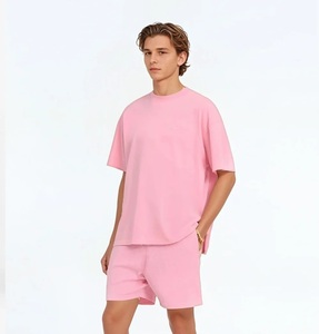 T-shirt Homme Vintage Personnalisé Coupe Classique en Coton Épais Délavé à l'Acide, Grammage Lourd, Tricoté sur le Devant, Vente en Gros, Style Urbain - Product Image 5