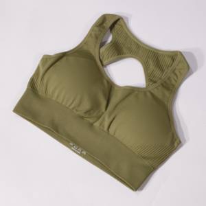 Compre sujetadores deportivos con logotipo personalizado, sujetadores deportivos OEM, ropa deportiva sostenible, sujetadores de yoga, gimnasio, fitness, bralettes, tops para mujer 2026 - Product Image 5