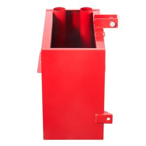 Cassetta di Carico a 3 Punti per Trattore Categoria 1 con Capacità di 800 libbre, 4.3 Ft³, Grande Volume, in Acciaio Resistente, Ricevitore per Gancio di Traino da 2 Pollici, Attacco Rapido - Product Image 5