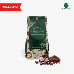 HANCOFFEE Mezcla Premium de Granos de Café Tostados Arábica y Robusta |   Granos enteros en bolsa de 500g o personalizados - Product Image 4