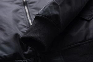 เสื้อแจ็คเก็ตบอมเบอร์น้ำหนักเบา ดีไซน์ทันสมัยสำหรับผู้ชาย  บุโพลีเอสเตอร์ด้านใน  คอตั้ง  กันลม  เสื้อโค้ทฤดูหนาว  สามารถปรับแต่งได้ - Product Image 4