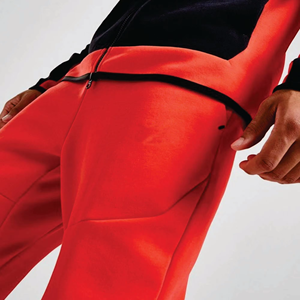 Ensemble de survêtement 2 pièces pour hommes, color block, à rayures, décontracté, hiver, manches longues, chaud et respirant, vêtements de sport - Product Image 2