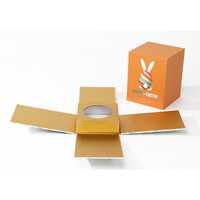 Boîte cadeau de Pâques FREVR FALINS en carton rigide rectangulaire, impression quadricolore, écologique, biodégradable, robuste, magnétique