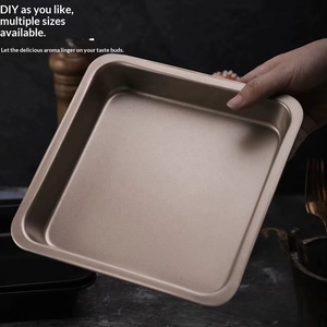 Moule à gâteau carré en acier au carbone sur mesure, pour gâteau chiffon, gâteau au fromage, gâteau éponge, moule à pain de mie pour cuisson au <span class=keywords><strong>four</strong></span> - Product Image 4