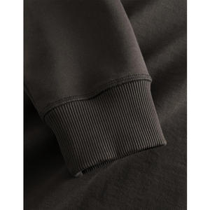 STARLOOP INDUSTRIES Sweat à capuche unisexe en polaire, couleur unie, tricoté, coupe classique, décontracté, automne, orange, blanc, cordon de serrage, patch - Product Image 5