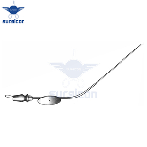 Tubo de Succión Baron Francés 3, Instrumento Quirúrgico de Succión Reutilizable de Acero Inoxidable para Microcirugía ORL y Cirugía Plástica - Product Image 5