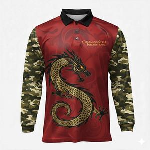 Camisetas de Pesca para Niños con Protección Solar UPF 50, Manga Larga, Diseño Personalizado con Sublimación, Australia - Product Image 1