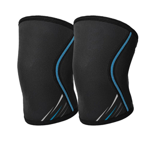 Genouillère de soutien pour entraînement intensif avec motif floral OEM, protection professionnelle en néoprène respirant unisexe - Product Image 6