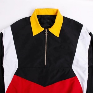 เสื้อแจ็คเก็ตกันลมน้ำหนักเบาสำหรับผู้ชาย ดีไซน์ใหม่เอนกประสงค์สำหรับใช้งานกลางแจ้งแบบลำลอง ผ้าแคนวาส คอตั้ง เคลือบผิว - Product Image 3