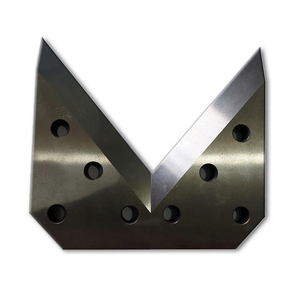 gw cnc industrial cutting blade hss stainless steel hrc 56-65 custom size durable sharp <b>edge</b> <b>plastic</b> recycling machine cheap - Product Image 1