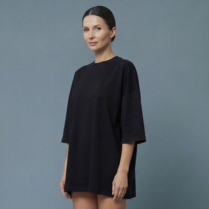 T-shirts amples et respirants pour femmes, coupe décontractée, épaules tombantes, style streetwear, pour le jogging - Product Image 3