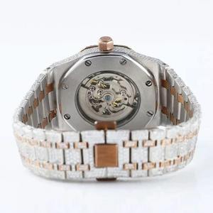 Reloj Hip Hop Bling con Diamantes – Reloj de Lujo para Fiestas con Piedras de Circonia Cúbica Premium - Product Image 4