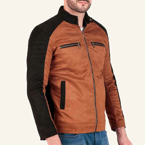 Chaqueta de Cuero Vacuno con Logotipo Personalizado para Hombre, Tejido Resistente al Agua, Ropa de Exterior para Invierno, Chaquetas Nuevas de la Mejor Calidad - Product Image 6