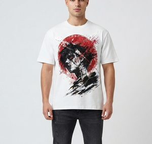 เสื้อยืดพิมพ์ลายกราฟิกผ้าเจอร์ซีย์คอตตอน 100% แบบสั่งทำพิเศษ สไตล์วินเทจสุดเทรนดี้ แขนสั้น สำหรับทุกเพศ ใส่สบายในฤดูร้อน - Product Image 6