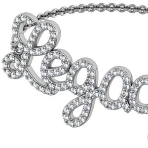 Bracelet en argent pour femme avec breloque en cristal blanc, bijou élégant et tendance, accessoire cadeau, style affirmé pour le quotidien - Product Image 6