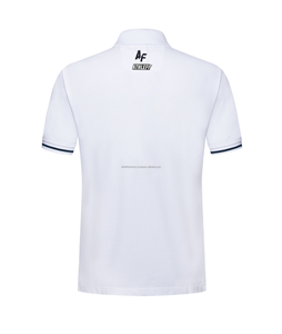 Camiseta Deportiva Athlefit de Manga Corta - Cuello de Punto Acanalado Elegante con Cierre en el Cuello y Brazalete con Cremallera para Mayor Comodidad en el Golf - Product Image 6