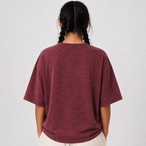 T-shirts oversize pour femmes modernes, en matière légère, coupe décontractée, toucher doux, respirant, confortable et de qualité durable pour tous les jours - Product Image 2
