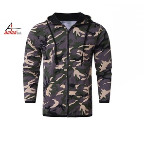 OEM-Sudadera lisa con capucha para hombre, chaqueta con rayas contrastantes, para correr, venta al por mayor - Product Image 1