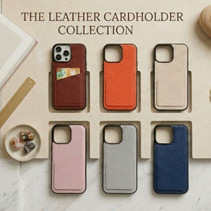 Nouvel étui de téléphone en cuir avec porte-cartes pour iPhone 17 16 15 - Product Image 1