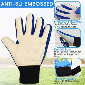 Guantes de portero de la mejor calidad hechos en Pakistán, guantes de portero de alto rendimiento para deportes al aire libre - Product Image 4