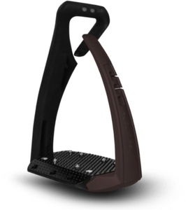 Estribos Negros de PP con Almohadilla de Goma para Uso Ecuestre, Estribos Duraderos para Montar a Caballo, Lado Izquierdo, 100% MEJOR CALIDAD - Product Image 2