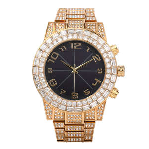 Montre Hip Hop Diamant Tendance Luxe Mécanique Étanche Matériaux Haut de Gamme Cadran Diamant Dynamique Effet Glacé - Product Image 5