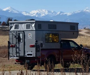Off Road <b>Slide</b> In Truck Camper RV Popup Caravan Cabin Adjustable Waterproof for 4 to 6 Persons Camping - Product Image 5