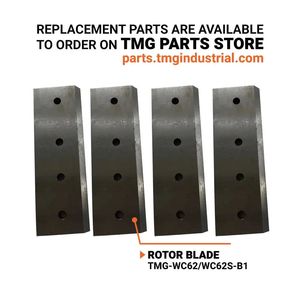 Cippatrice per Legno TMG WC62S da 6 Pollici per Skid Steer, Alimentazione a Gravità, Montaggio Universale per Skid Steer con Motore e Componenti Centrali Durevoli - Product Image 5