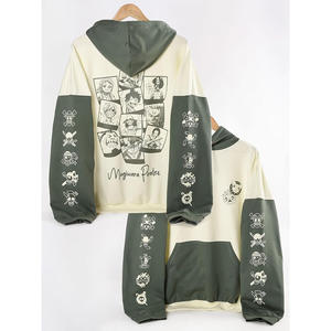 เสื้อฮู้ดดี้โอเวอร์ไซส์ใส่ได้ทุกวัน เนื้อผ้านุ่ม อุ่นสบาย ผลิตจากผ้าฝ้าย เหมาะสำหรับชุดลำลองสไตล์สตรีทแวร์ - Product Image 3