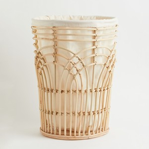 Natural rattan storage <b>baskets</b> industrial style household accessories versatile laundry <b>basket</b> - Product Image 2