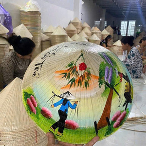 Chapeau vietnamien Non La Hat en gourde sculptée à la main, le plus vendu |   Artisanat décoratif écologique pour accessoires photo - Product Image 3