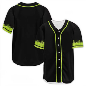 2026 Unisex Custom Printed Baseball Jerseys Breathable Short Sleeve Embroidered V-neck Adjustable Strap for Team Adult - Product Image 2