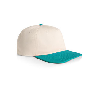 Casquette de baseball bicolore avec logo personnalisé, profil moyen, 5 panneaux, pour le streetwear extérieur, mode énergique et stylée pour adultes - Product Image 2