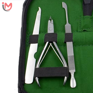 High Quality Steel <b>Manicure</b> Pedicure <b>Kit</b> Salon Nail Tools Clippers Cuticle Pushers Files Beauty OEM Wholesale - Product Image 2