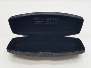 Étui rigide pour lunettes de soleil en cuir PU avec logo personnalisé de haute qualité - Product Image 3