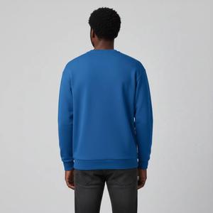 Nouveau design, style décontracté d'hiver, couleurs unies, sweat-shirt en molleton de coton de haute qualité pour homme, col rond, impression numérique, logo personnalisé - Product Image 3