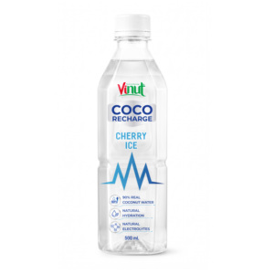น้ำมะพร้าวผสมบลูราสเบอร์รี่ ผลิตในเวียดนาม, VINUT COCO RECHARGE, 500 มล., ให้ความชุ่มชื้นตามธรรมชาติและอิเล็กโทรไลต์ - Product Image 3