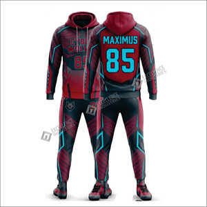 Ensemble d'uniformes de football 7v7 entièrement sublimés, nouveau design, uniformes à drapeaux pour jeunes, respirants et confortables - Product Image 6