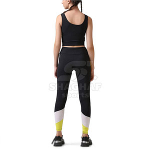 Diseña tu propio conjunto de yoga para mujer, ropa deportiva para gimnasio, conjunto de yoga para mujer de nuevo estilo, conjunto de yoga para mujer en venta - Product Image 4