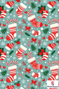 Tela de Algodón Ankara con Estampado Africano, Estampado Navideño, Textil de Moda para Prendas, Venta al Por Mayor, Fabricante Personalizado OEM ODM - Product Image 2