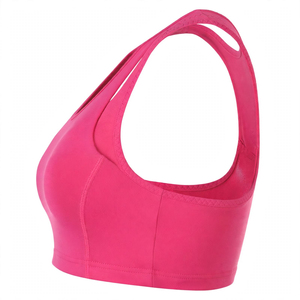 Haut court de sport pour femme, respirant, séchage rapide, extensible dans quatre directions, léger, maintien élevé, conception sans coutures - Product Image 3