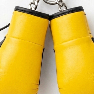 Porte-clés en cuir véritable et PU avec logo personnalisé, gants de boxe - doux, durables, couleur personnalisée, design de haute qualité, entraînement MMA - Product Image 4