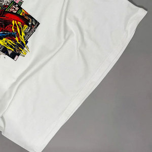 T-shirts unisexes à col rond Venomous avec imprimé de personnage de bande dessinée Ghost Rider, coupe classique, 100% coton - Product Image 3
