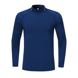 Custom Activewear T <b>Shirt</b> Manufacturer <b>Compression</b> Workout Apparel Moisture Wicking Polyester Spandex OEM ODM Factory Supplier - Product Image 2