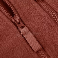 Veste d'hiver en polaire polyester de haute qualité à prix de gros, col montant, respirante, séchage rapide, tissu léger et doux