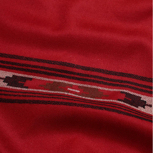 Best Selling Wholesale High Quality Men's Solid Casual Shawl Latest Lightweight Winter Warm <b>Red</b> Color Knitted Men Shawl - Product Image 6