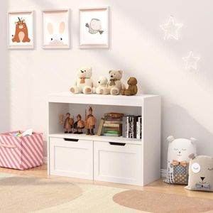 Organizador de Juguetes y Libros Blanco para Niños - Product Image 6