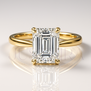 Export Quality Minimalist Radiant Diamond <b>Ring</b> for Everyday Wear Office Use and Elegant Styling Available for Competitive Price - Product Image 2