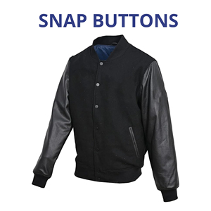 Unisex Winter Varsity Stand Collar College Eco-Friendly Windproof 100% <b>Wool</b> <b>Wool</b> Lined High Street Style Front Logo Custom Color - Product Image 3